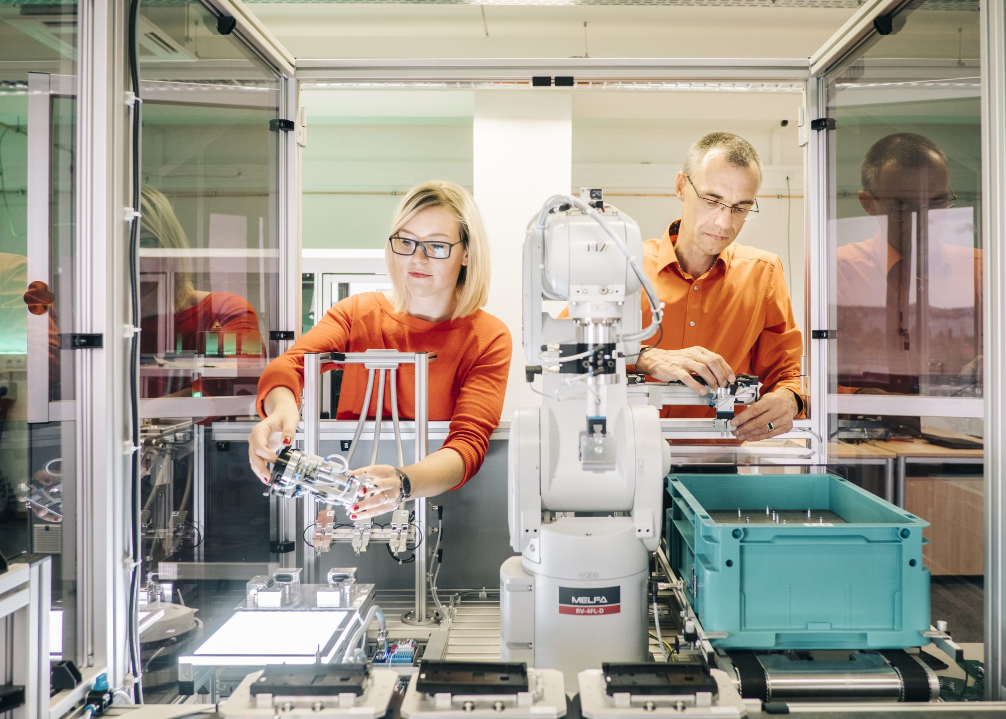 Industrie 4.0-Modellfabrik im Silicon Saxony